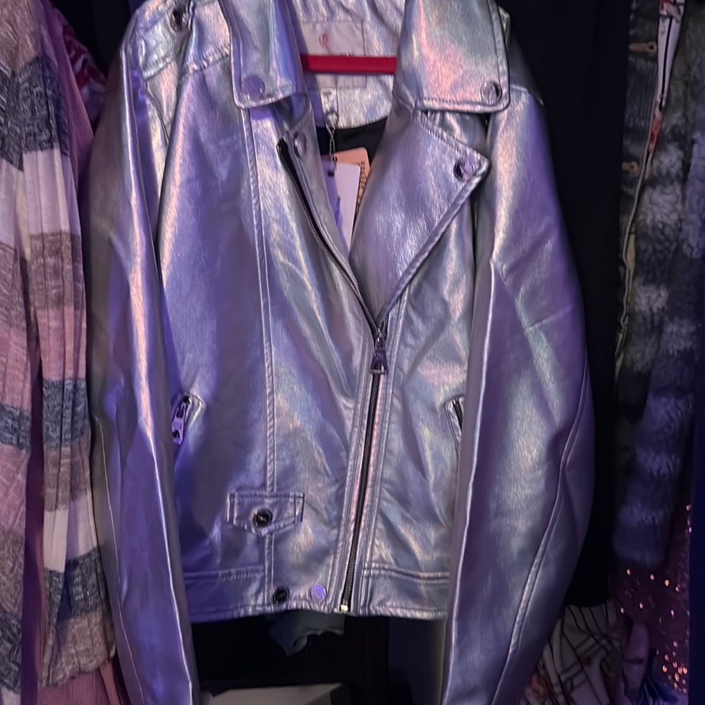 Sparkley silver jacket